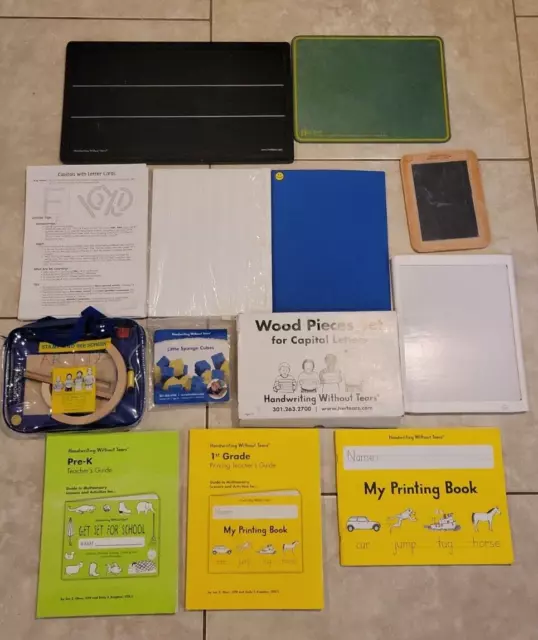 Handwriting Without Tears Pre-K and Kindergarten Student Workbooks Lot of 3