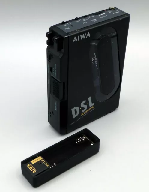 Aiwa HS-P202 Walkman, komplett gemacht, mit Dolby NR, Auto Reverse, 2-fach DSL