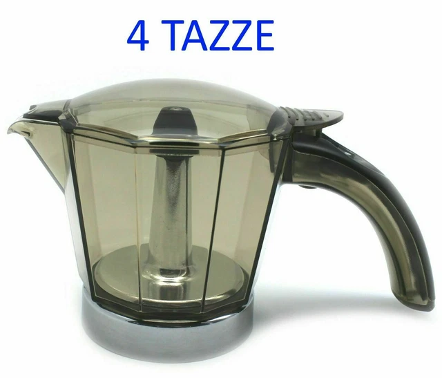 Pichet 4 Tasses pour Cafetière Alicia DELONGHI Moka Café Pièces Détachées...