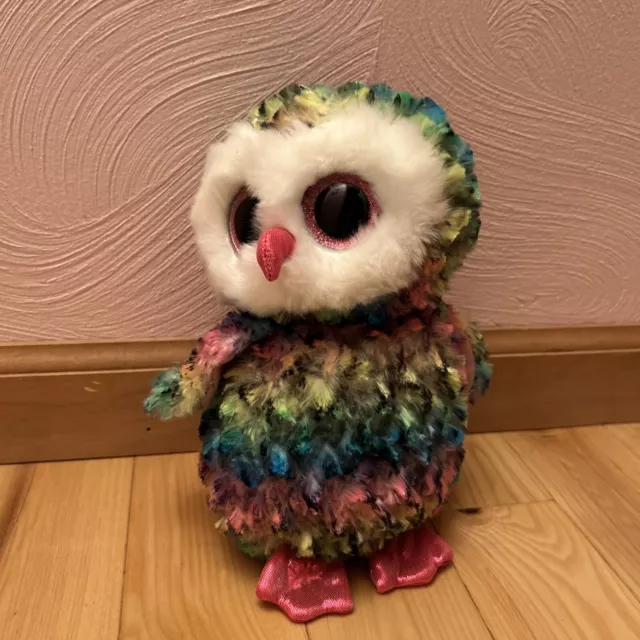 TY surpreende Owen Rainbow Color
