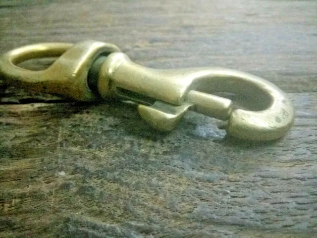 Chain .Multi-Purpose Brass Hooks Victorian Old Antique Vintage