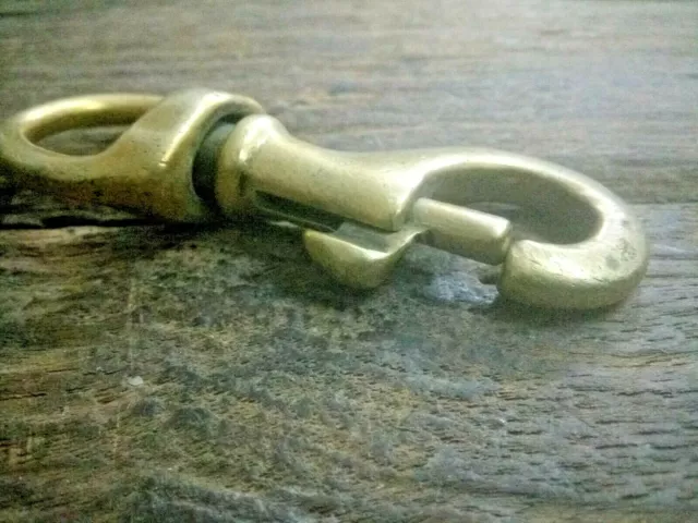 Chain .Multi-Purpose Brass Hooks Victorian Old Antique Vintage