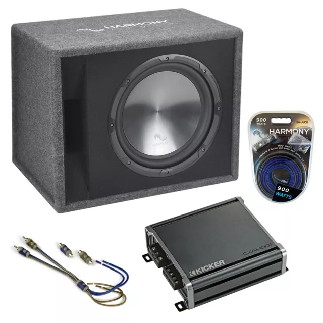 Fits Honda Crosstour 12-15 Harmony Single 12" Loaded Sub Box Enclosure CXA400.1