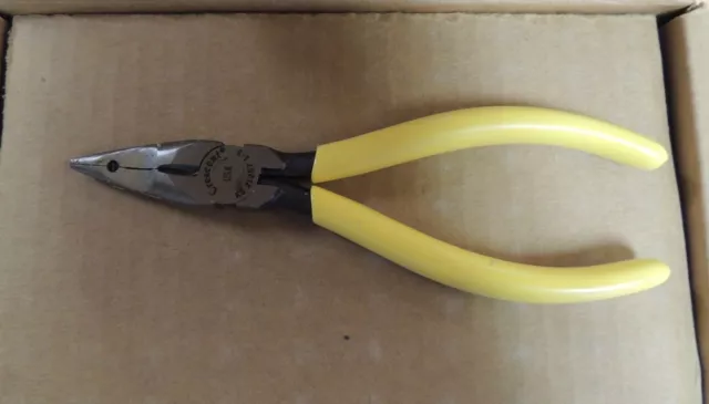 Crescent Cooper Ks21257L1 6 3/4" Cut Crush Needle Nose Strip Pliers New