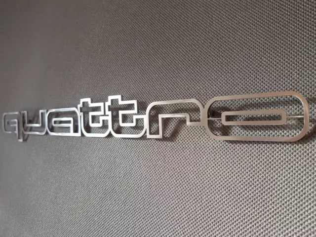 Audi QUATTRO  Bumper Grill Badge Logo Emblem RS6 RS  A3 A4 A5 A6 A7 A8 S3 S4 Q5