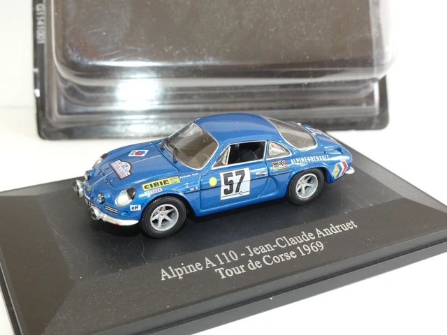 Coffret Alpine A110 Rallye Tour De Corse 1976 – MINITDC 1/43 (Neuf, Boîte Fermée)