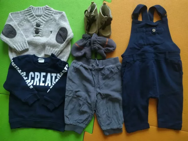 Baby Boy Clothes Bundle 3-9 M