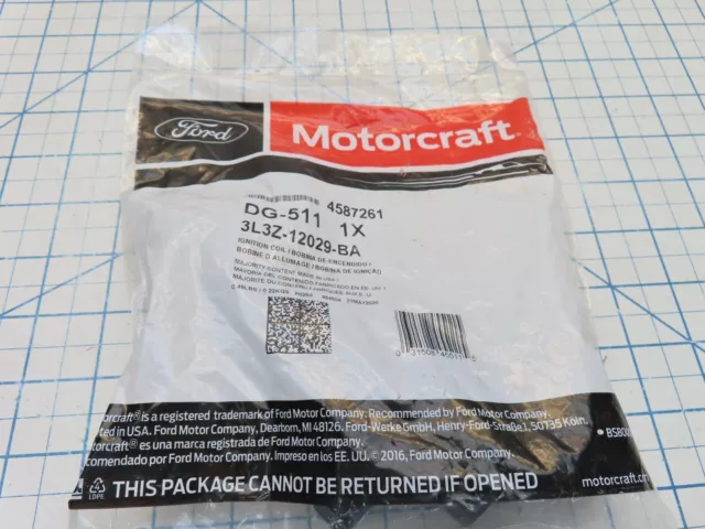 Ford 3L3Z-12029-BA Ignition Coil DG-511 Factory Sealed