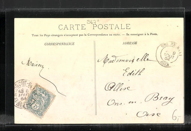 CPA La Roche-Guyon, La Côte des Bois et Route de Haute-Isle 1904 2