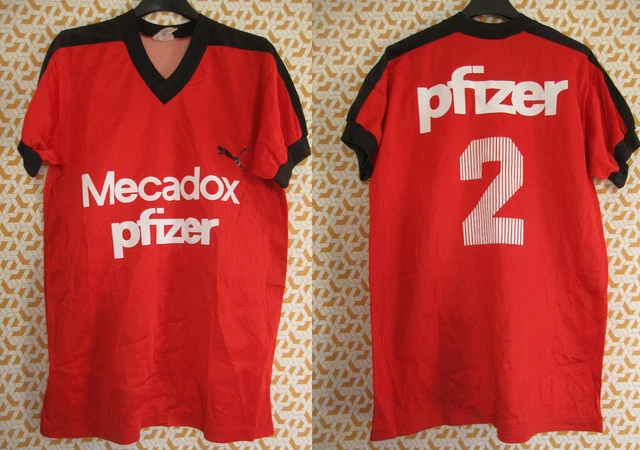 Maillot RENNES Stade Rennais Porté #17 Airness Vintage