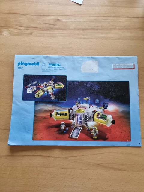 PLAYMOBIL SPACE 9487  Anleitung