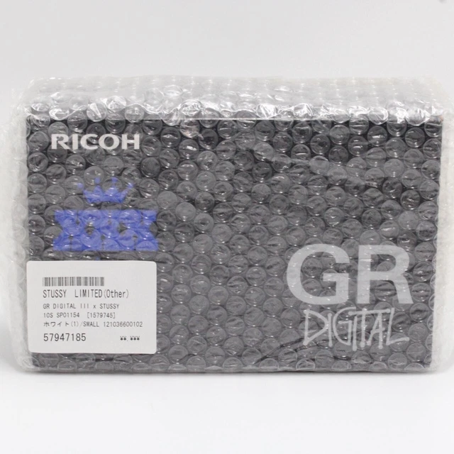 [New Unopen] RICOH GR DIGITAL III STUSSY Model Black Limited 500 From Japan
