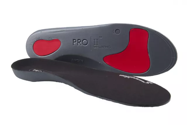 Pro11 Wellbeing Orthotic Pro series insoles for flat feet arch and heel pain