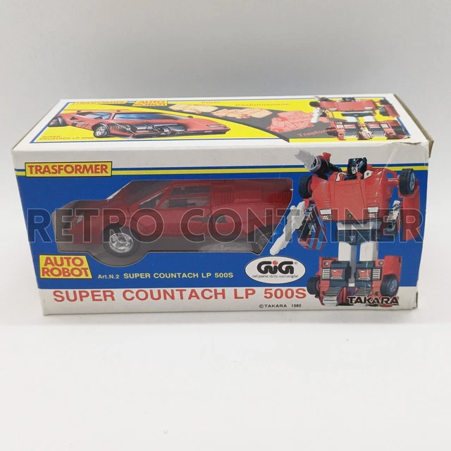 TF1 Diaclone Bootleg Transformer – Oversize Années 80 – Fabriqué à Hong Kong – Hasbro Takara