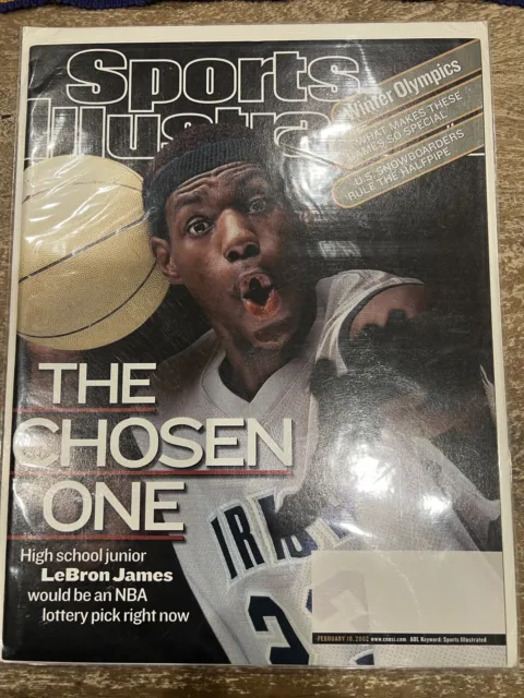 SI Magazine LeBron James The Chosen One 2001 – Golden State Memorabilia