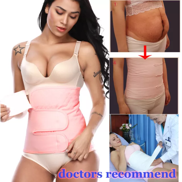 UK Postpartum Support Recovery Belly Shaper Waist Belt After Pregnancy Maternity