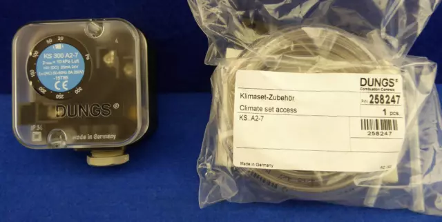 Dungs Klima-Set Ks 300 A2-7 + Accessories Set Differential Pressure Switch