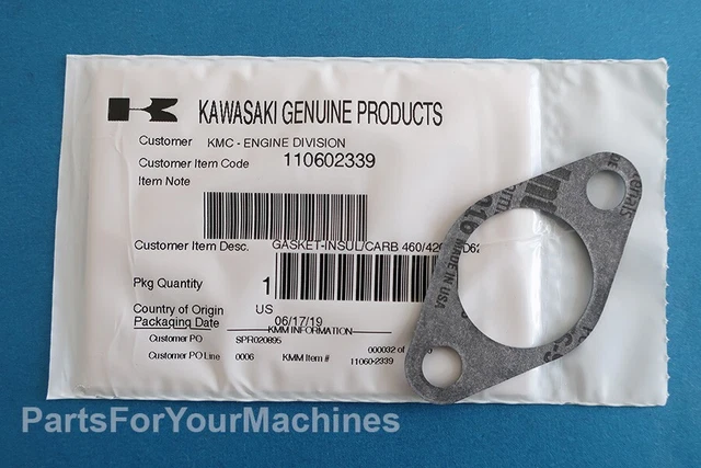Gasket Kit For Kawasaki FS481V, FS541V, FS600V, FR600V Engines - 14D6 Mower Engine Gaskets