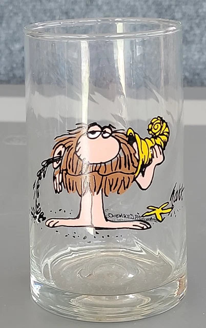 Vintage Arby's BC Ice Age Collector's Series Glass 1981 GROG 5.25 "