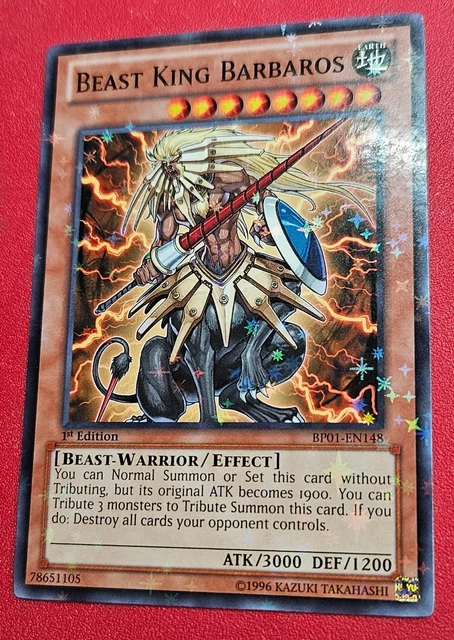 yugioh beast king barbaros deck YU-GI-OH! - (BP02-EN080) - Battle Pack 2: War of The Giants - 1st Edition Type monster and 1 Beast Beast King Barbaros | Card