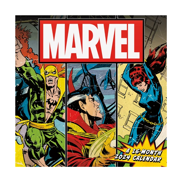 TRENDS INTERNATIONAL MARVEL Comics 2024 7 x 7 Mini Calendar w 10.99
