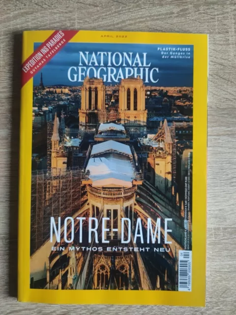 NATIONAL GEOGRAPHIC MAGAZINE Apeil 2022 ~ NOTRE DAME