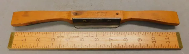 Stanley Rule & Level Co.  No. 85 Boxwood Spoke Shave    Antique Woodworking Tool