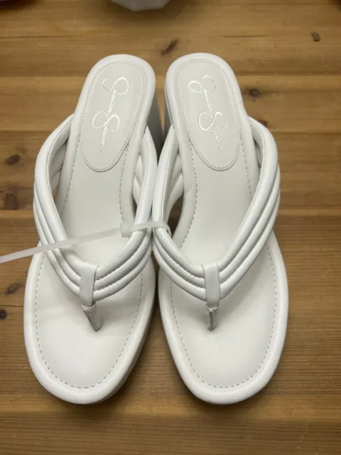 Jessica Simpson Kemnie Platform Sandal Women's Sandal White