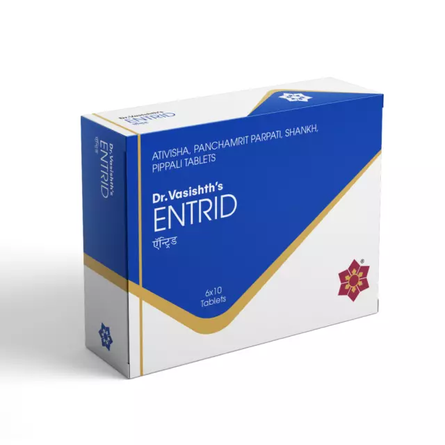 DR.VASISHTH`S ENTRID 60 TABLET (ayuda en el tratamiento de la diarrea y...