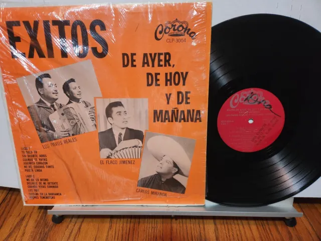 Exitos De Ayer,De Hoy Y De Manana Early '60'S Corona Records Mono Rare!