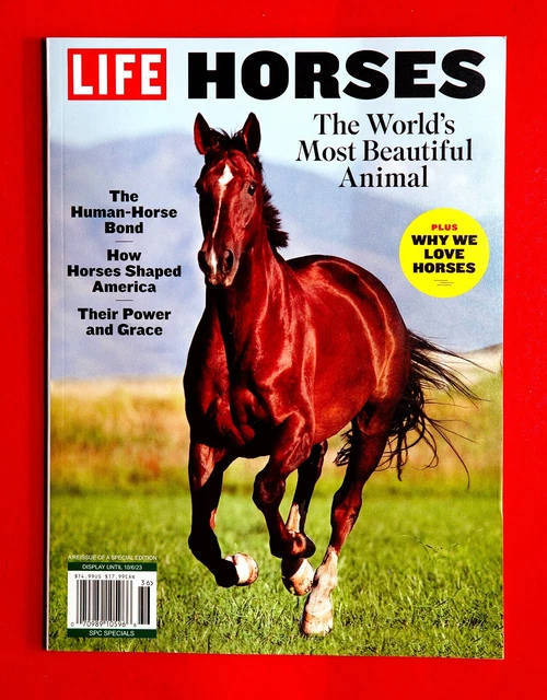 LIFE MAGAZINE 2023 "Horses" The World’s Most Beautiful Animal £3.31
