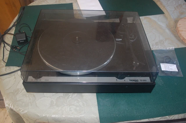 Tourne Disque Thorens TD280 MK II Tête Stanton D5 MK 5 1990, LE TD 280 MK II, Vintage, Électroniques