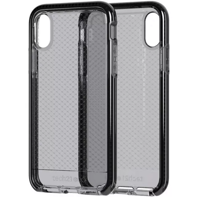 For Apple iPhone Xs Max 6.5" Tech21 Protective Thin Evo Check Pattern Case