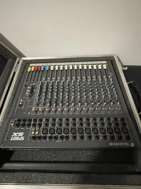 SOUNDCRAFT SPIRIT FOLIO SX 20-4 MIXER RW5348 No PSU!!