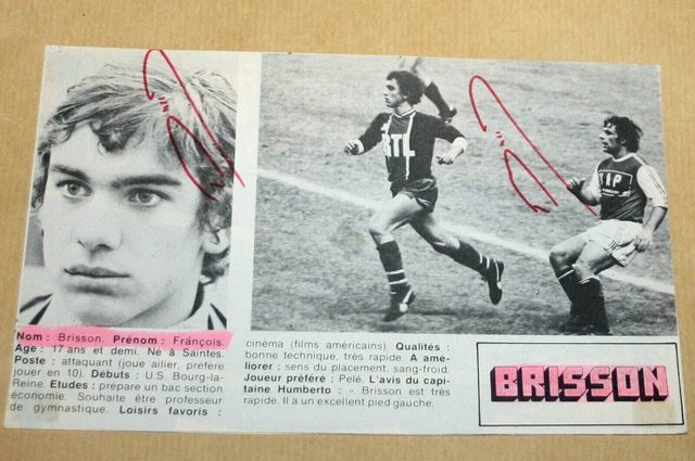 Photo Dédicacée Fac-similé Michel Platini - Support Rigide - Collection