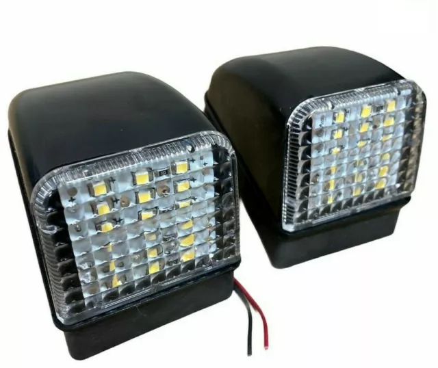 2x Toit Cabine Avant Feux 18 SMD LED Lampes Spécifique pour Volvo Camion Fl Fh