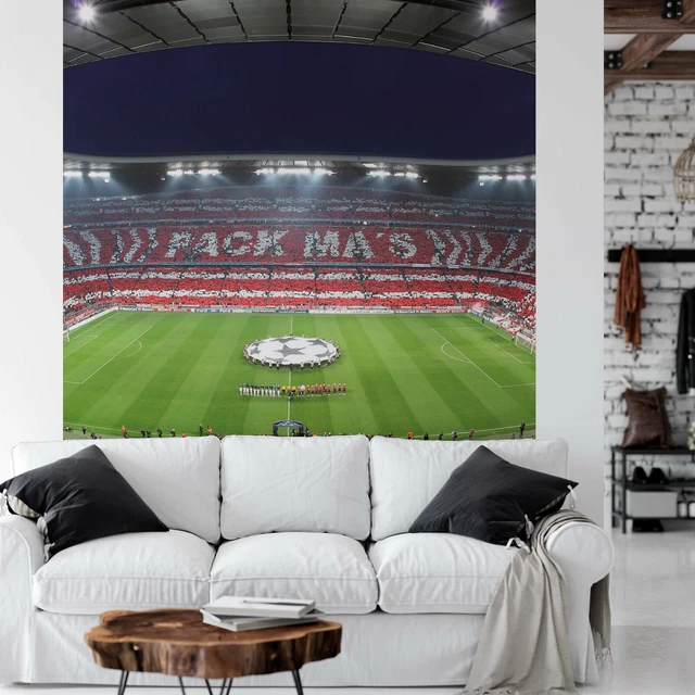 Vliesfototapete FCB-Stadion Bayern München Stadion Choreo Pack Mas 192x260cm XXL