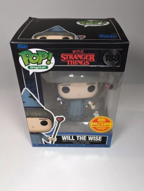 Funko Pop! Digital #188 Stranger Things Will The Wise Legendary LE 3000