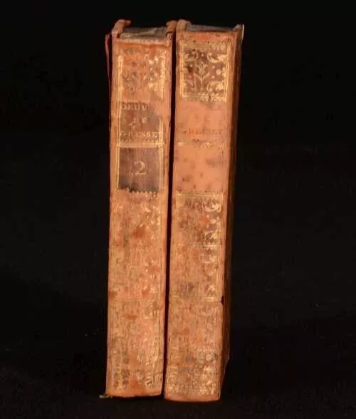 1765 2 Vol Oeuvres de M. GRESSET Avec Notes et Cariantes et Une Nouvelle Notice