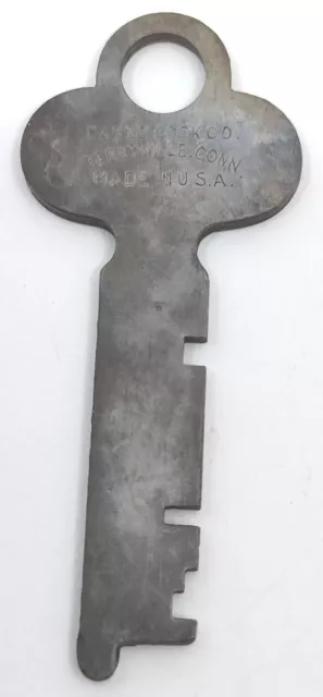 Cerraduras de repuesto vintage Key EAGLE LOCK CO TERRYVILLE CONN 22Y6 Appx 1-3/4