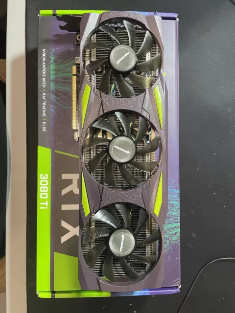 Scheda video Manli GeForce RTX 3080 Ti 12GB GDDR6X NON FUNZIONANTE led VGA