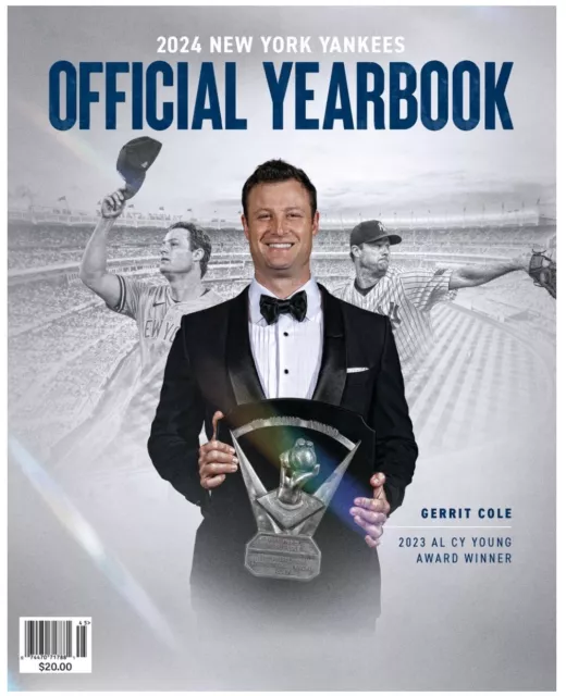 NEW YORK YANKEES 2024 Collectible Official Yearbook MLB Baseball Gerrit