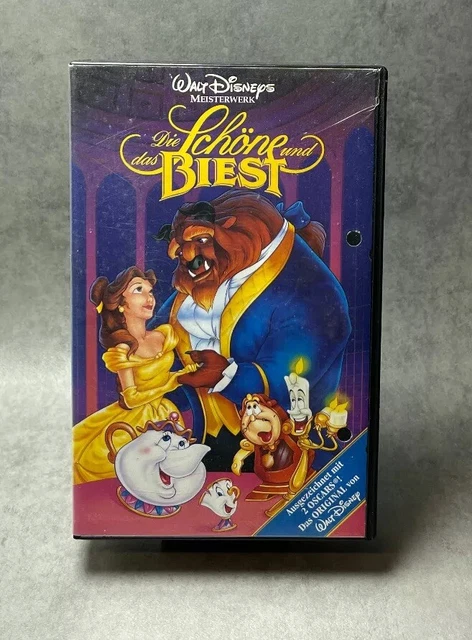 Disney Die Schöne Und Das Biest Vhs DIE SCHÖNE UND das Biest - Disney - VHS Videokassette EUR 6,49
