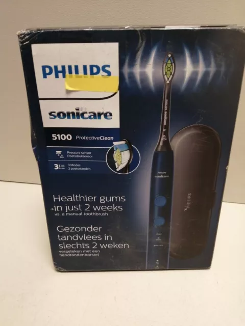 1x Philips Sonicare ProtectiveClean 5100 elektrische Zahnbürste HX6851/53