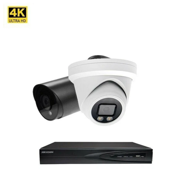 Dôme mixte 8MP VAI2385HKW + Bullet VAI2085HKB + Kit enregistreur Hikvision...