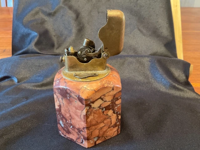 ANCIEN BRIQUET DE Table Thorens Swiss Oriflam Vintage Lighter Art ancien-briquet-de-table-thorens-swiss-oriflam-vintage-lighter-art