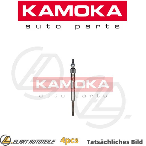 Jeu De 4 Bougies De Préchauffage Diesel MAPCO 7812/4 - 4,4V, Filetage M10x1.0 - Compatible VW Golf VI/VII, Audi A3, Polo