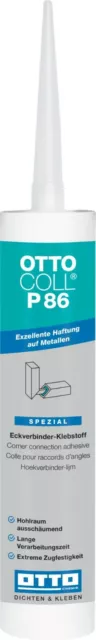 Ottocoll P86 310 ML Il Eckverbinder-Klebstoff Eccellente Aderenza Su Metalli