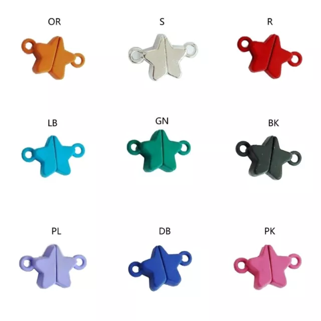 5Pairs Couples Matching Clasp Breakaway Clasp for DIY Jewelry Set