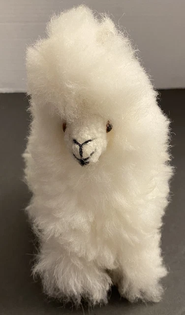 Handmade Alpaca Alpaca Small 8 Inch Authentic Alpaca Fur Toy Animal